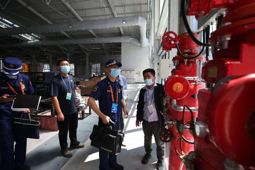石景山消防救援支隊檢查服貿(mào)會消防設施